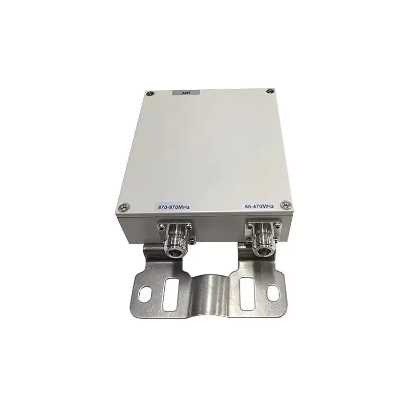 N Female Connector 50W Dual Band Combiner 68 470 870 970MHz for IBS DAS Systems-boxintelecom