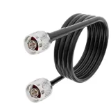 Custom Machined Coaxial Line LMR240 50 Ohm Coaxial Cable High Shielding Efficiency Base St