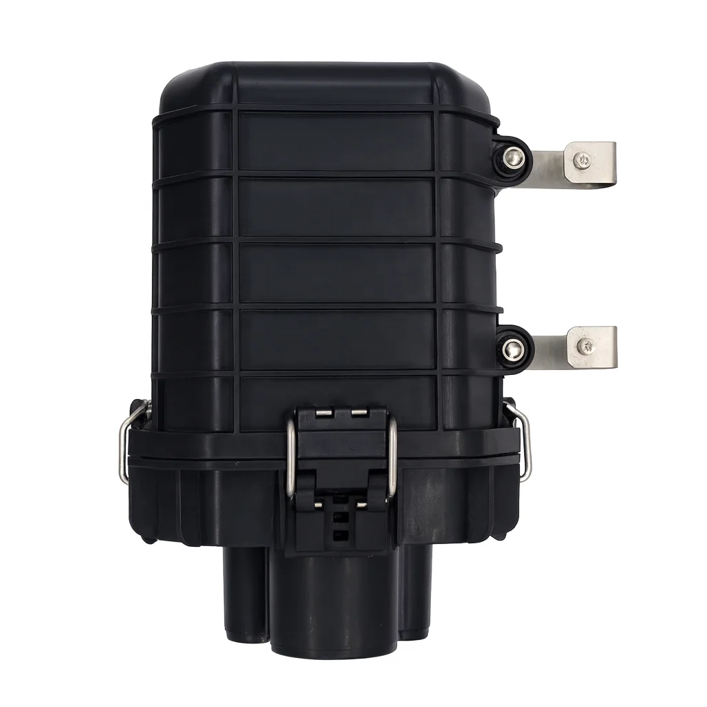 Mini Dome Fiber Optic Splice Closure FTTH WiFi 4G Enabled 1 Oval 3 Ports 48 Cores IP68