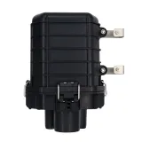 Mini Dome Fiber Optic Splice Closure FTTH WiFi 4G Enabled 1 Oval 3 Ports 48 Cores IP68 Wat
