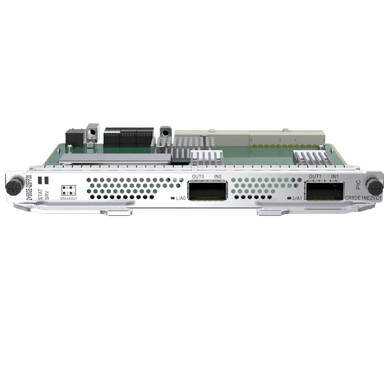 CR8DE1NE2VC1 CR8DE1NEKB11 03033VMC 03034EDT 2-Port 50GBase/1-Port 100GBase-QSFP28 Physical Interface Card for NE8000 router 0