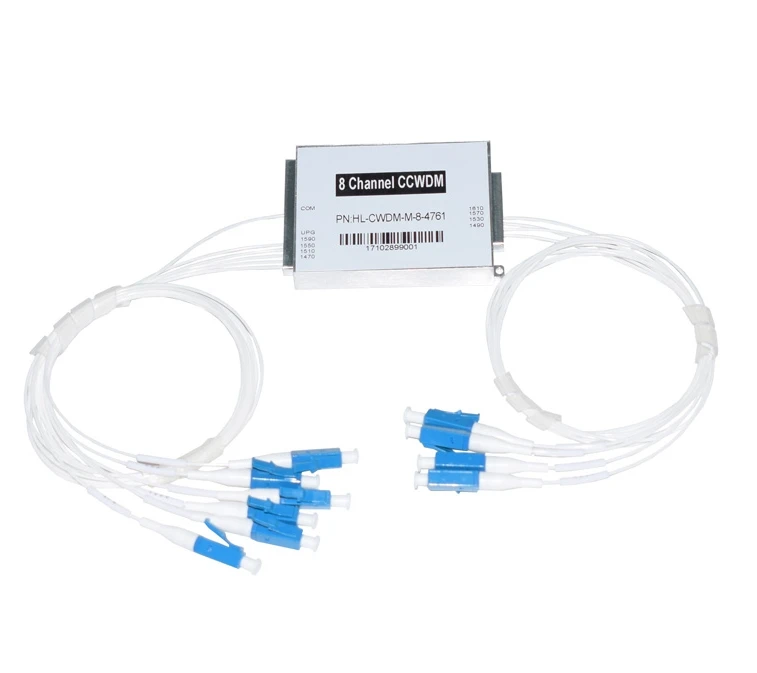 8CH CCWDM Filter Device WDM OADM Mux Demux Module Fiber Multiplexer CWDM for 4G Network-boxintelecom