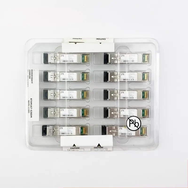 25G DWDM SFP28 Transceiver Module 10km 100GHz 50GHz LC Duplex Optical Module for 25G Ether
