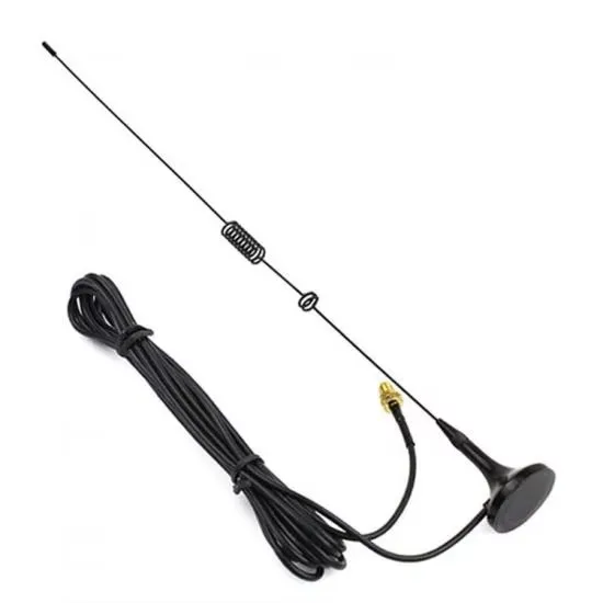 High Gain 3dBi 20W 144/430MHz  UV Dual Segment Mini-Cupula Intercom Antenna with SMA-Femal
