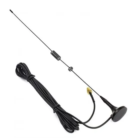High Gain 3dBi 20W 144/430MHz  UV Dual Segment Mini-Cupula Intercom Antenna with SMA-Femal