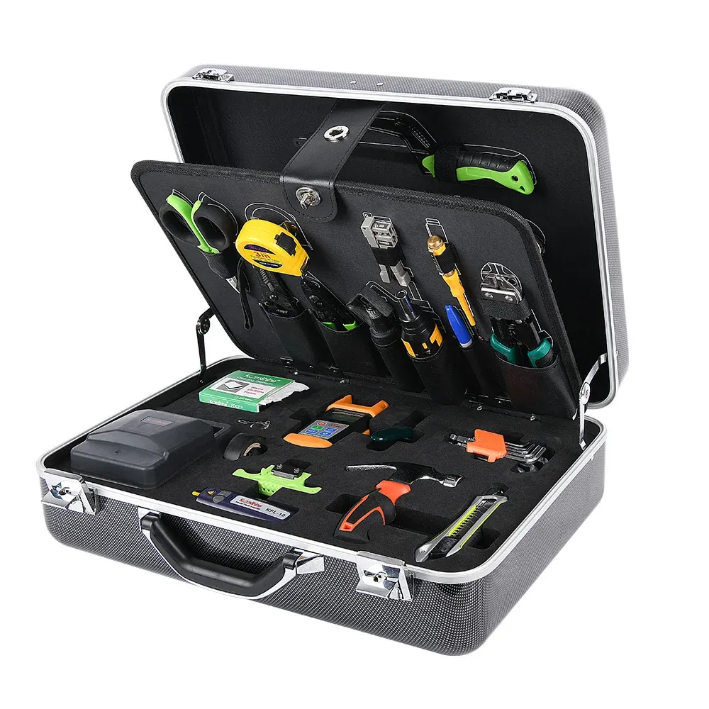 FTTH Fiber Optic Termination Tool Set/Tool Kit Tfs-40 Ftth Fiber Optic Tool Kit-boxintelecom