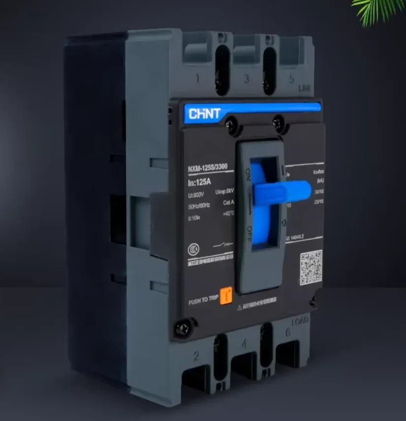 CHINT NXM Series Molded Case Circuit Breaker 3P 100A-630A Thermal Magnetic Trip MCCB for