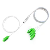 Mini SC/APC Connector Optical Fiber 1*8 1*16 PLC Splitter SM Type Steel Tube Fiber Optic P