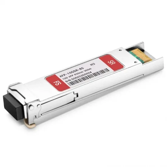 XFP 10GBASE-SR 850nm 300m DOM Duplex LC MMF Optical Transceiver Module XFP-SX-MM850-boxintelecom