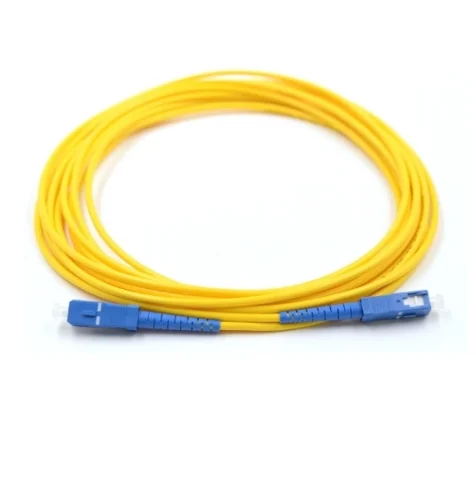 SC/UPC to SC/UPC Fiber Optic Patch Cable Simplex Patch Cord (sc/apc-sc/apc) 1m (sm Patch Cord