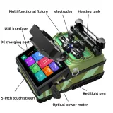High Quality K6 FTTH Optical Fiber Optic Equipment Six Motors Fusion Splicer Machine Cable