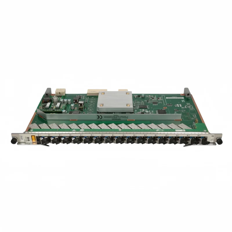 Muchen GPFD 16 Port Gpon Card with C++ SFP Module 1490/1310nm for Chassis MA5608T MA5683T 5680t GPON OLT Board-boxintelecom