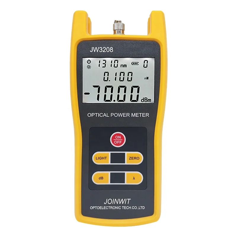 Optic Fiber Cable Tester Power Meter for Optical Fibers Joinwit Jw3208  Optical Power Meter opm-boxintelecom