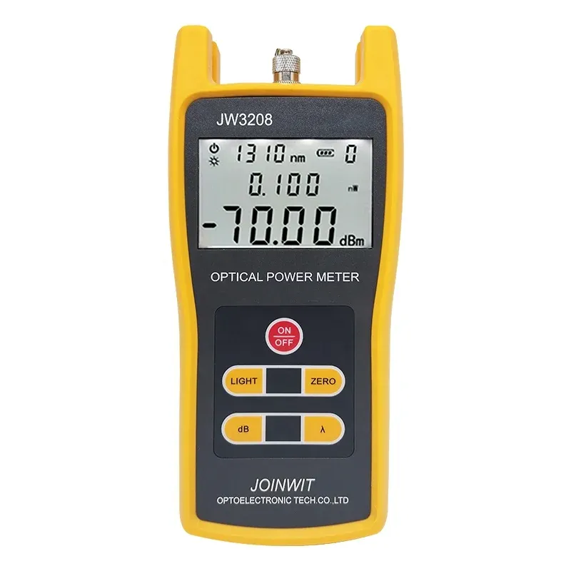 Optic Fiber Cable Tester Power Meter for Optical Fibers Joinwit Jw3208  Optical Power Meter opm-boxintelecom