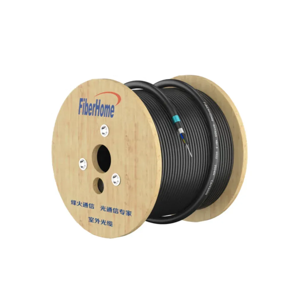 Fiberhome Original Factory Wholesale 48 Core Armored Optical Fiber Cable Singlemode GYTA53-48 Duct Buried Cable GYTA-boxintelecom