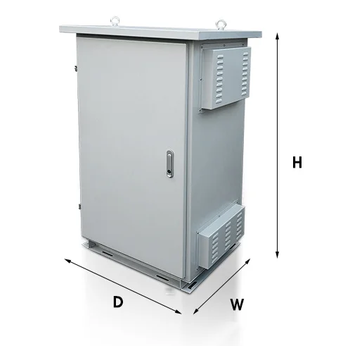 Durable Outdoor Integrated Steel Network Cabinet Shell IP55 Weather Resistant Electronics & Instrument Enclosure-boxintelecom