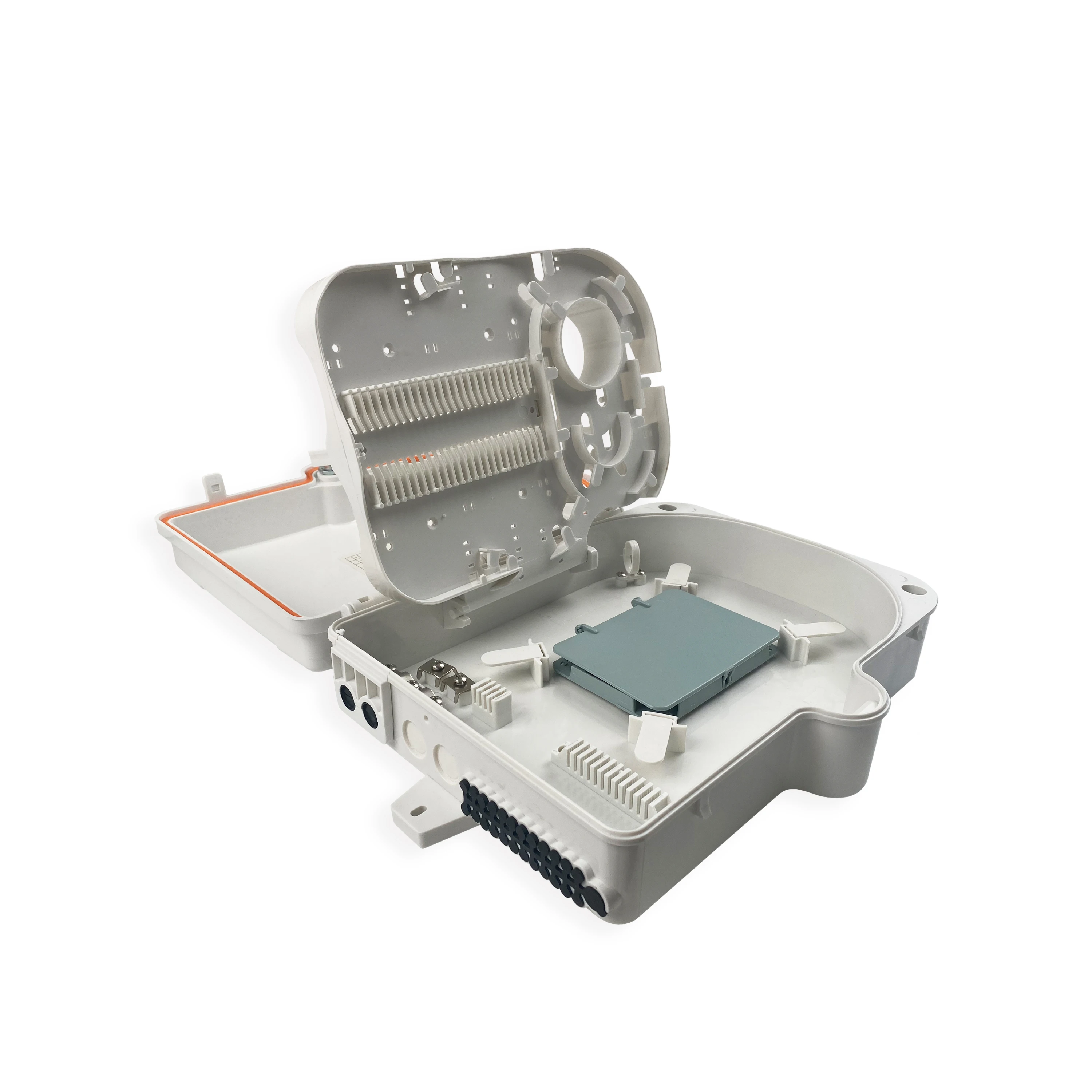 Hot Sale OEM Customized Indoor/Outdoor 24 Fiber SC Simplex Optic Terminal Box IP55 Wall/Po