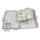 FAT ODB 8 Core NAP ODP FTB FTTH Termination Box 1x8 PLC Pigtails Splitter Black White Opti