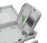 16 Cores Outdoor Fiber Distribution Box with SC Connector, ABS+PC IP65 FTTx Terminal Box