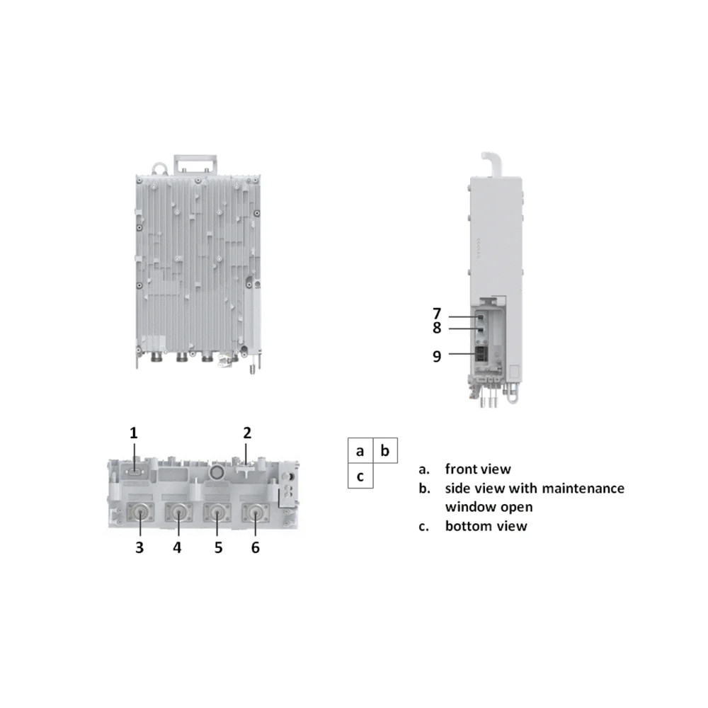 GSM/LTE Wireless Banse Station Remote Radio Unit ZTE ZXSDR R8852E S1800-boxintelecom