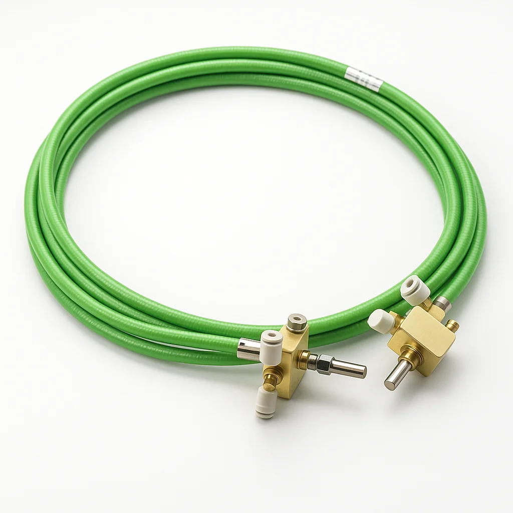 High Power D80 Sapphire Protection Head Fiber Optic Patch Cord for YAG Laser Welding/Cutti