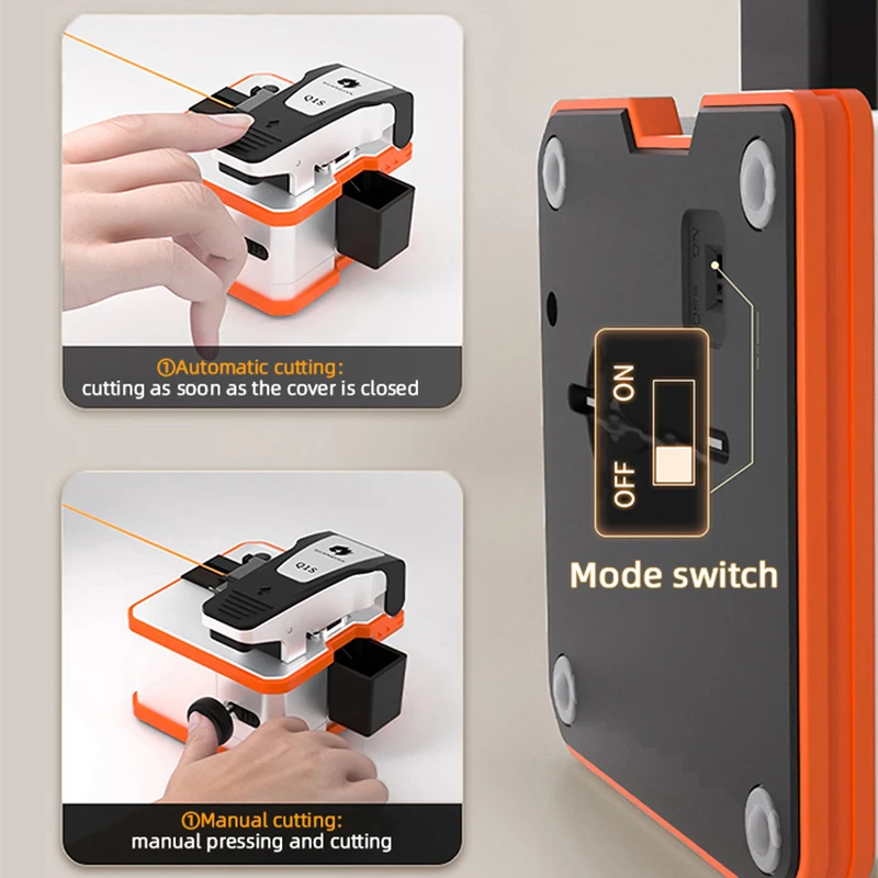 GUAGNYAN High Quality Optical Fiber Clever Cutter Fiber Optic Cleaver Tools