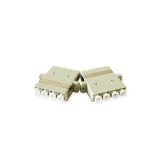 LC APC Fiber Optic Adapter Single Mode Durable Duplex Adapter FOUR Fiber Optic Equipment F