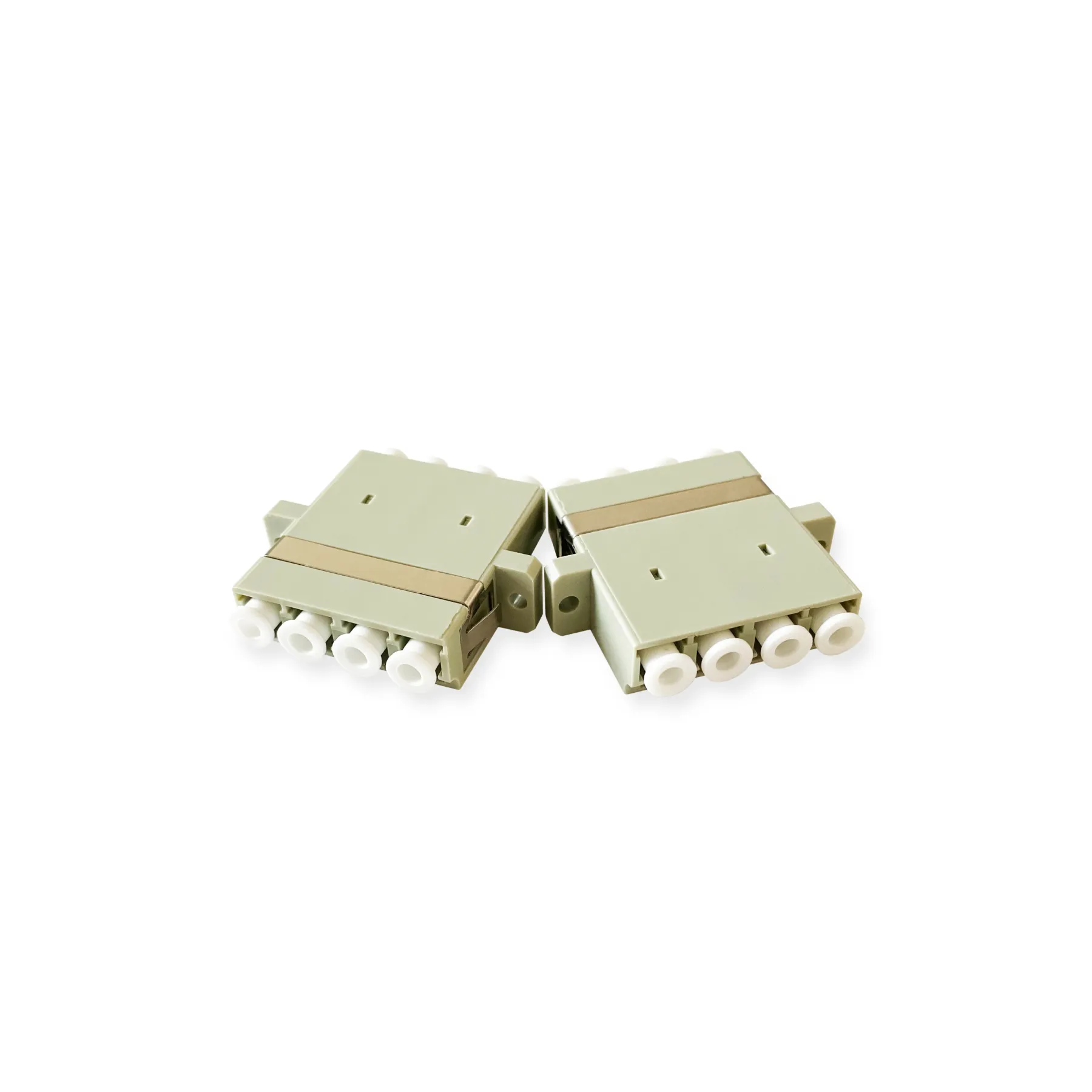 QingDao APT High Quality LC APC Fiber Optic Adapter Single Mode Durable Duplex Adapter FOU