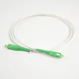 Factory Price SC/APC-SC/APC 3.0MM G657A1 White Color Singlemode Simplex Fiber Optic Patchc