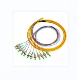 FTTH Pigtails  Fiber Optic Bundle Pigtail FCAPC Connector 12 Color 0.9mm SM