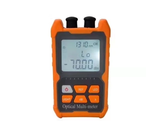 Compact Hand-Held Optical Fiber Power Meter for Professionals 3 in 1 Optical Power Meter V