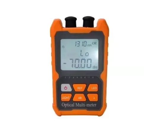 Compact Hand-Held Optical Fiber Power Meter for Professionals 3 in 1 Optical Power Meter V