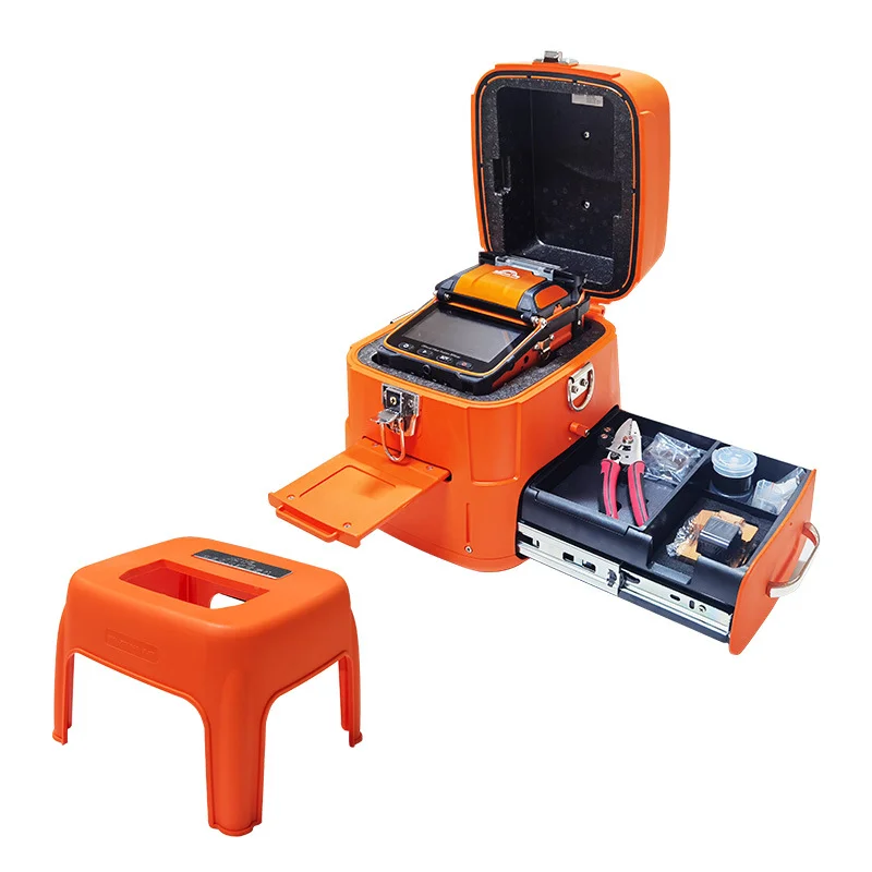Fiber Optic Fusion Splicer AI-9 Compatible 4G/5G FTTH Network Waterproof Dust-Proof 1 Year