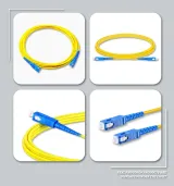 Fiber Patch Cords SC - SC To SCSingle Mode Fiber Optic Patch Cables Multimode Fiber Optic 