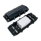 144 Core FTTX Fiber Optic Splice Closure 2-In/2-Out Joint Enclosure Optical Equipment