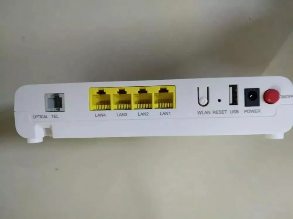 Cheapest Price the Used ZTE F623 GPON ONU 1GE+3FE+usb+2.4G WIFI +1POTS English Firmware Ftth Networking Equiment-boxintelecom