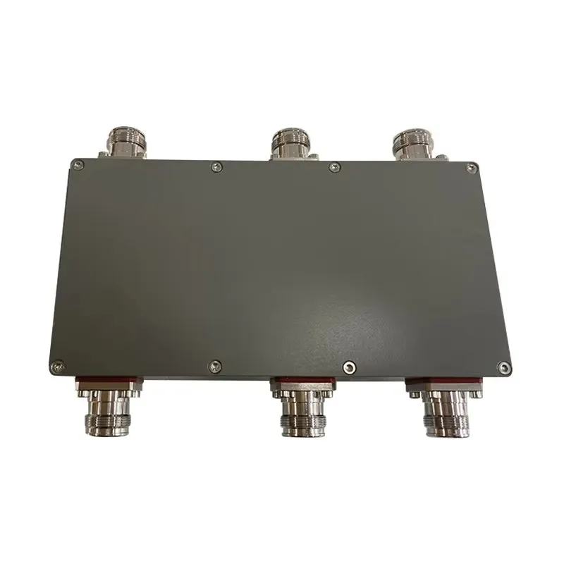 600-6000MHz 3 in 3 Out Hybrid Combiner Low Pim 160dBc with 4.3-10 Female Type,  for IBS, B