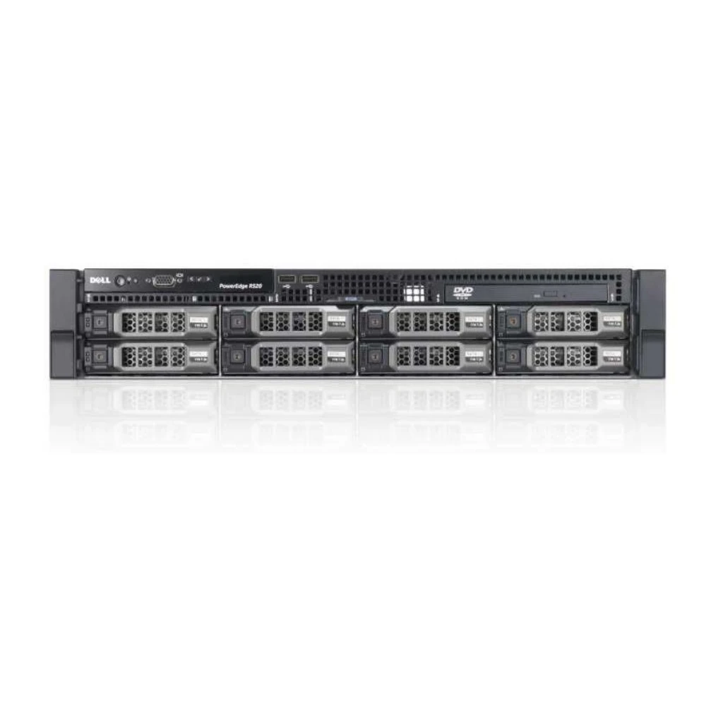 Best Sell DELL Poweredge R520 2U Rack with Intel Xeon CPU Used Stock Server 6