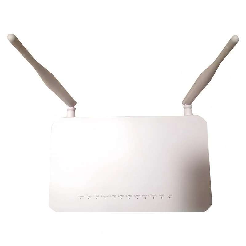 F670L EPON GPON Dual Band 4GE+1TEL+1USB AC 2.5G 5G Wifi Optical Network Unit FTTH Xpon Xgspon ONU ONT with SC Connector Type-boxintelecom