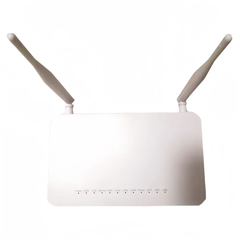 F670L EPON GPON Dual Band 4GE+1TEL+1USB AC 2.5G 5G Wifi Optical Network Unit FTTH Xpon Xgspon ONU ONT with SC Connector Type-boxintelecom
