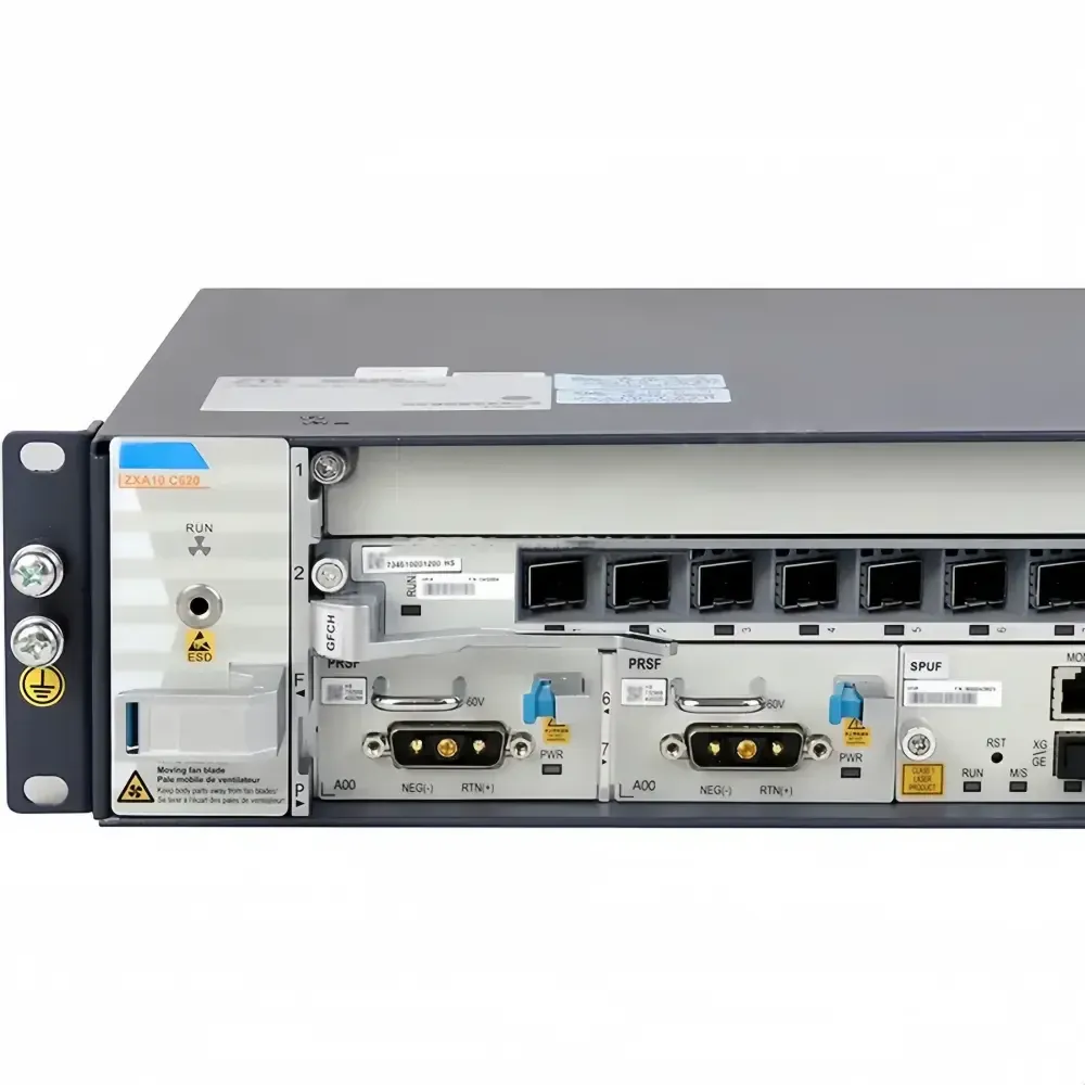 ZXA10 C620 U High Compact Optical Access Platform with 2 Slots GPON EPON XG-PON XGS-PON OLT Wireless Lan 1 Year Warranty-boxintelecom
