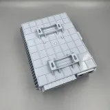 Outdoor Fiber Distribution Boxes Distribution Fiber Optic Plastic Box 1x16 Plc Cassette Te