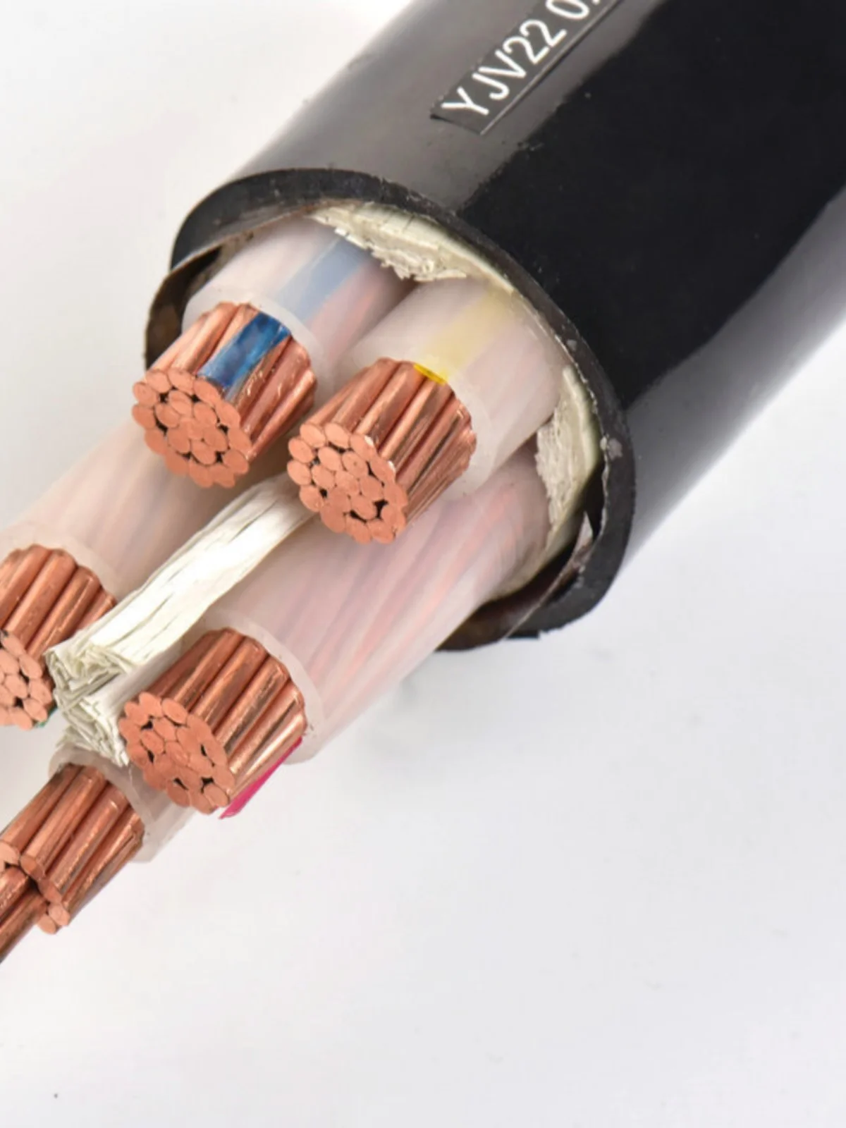 Jiangnan National Standard Copper Core Cable ZR-RVV2 3 45 Core 10 16 25 35 Square Sheath Wire Power-boxintelecom