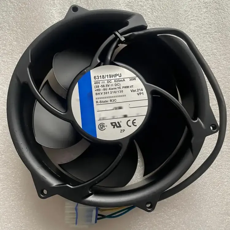 BKV 301 216/130 DC48V 4-wire Cabinet Cooling Fan Module 6318/19HPU BKV301216/130