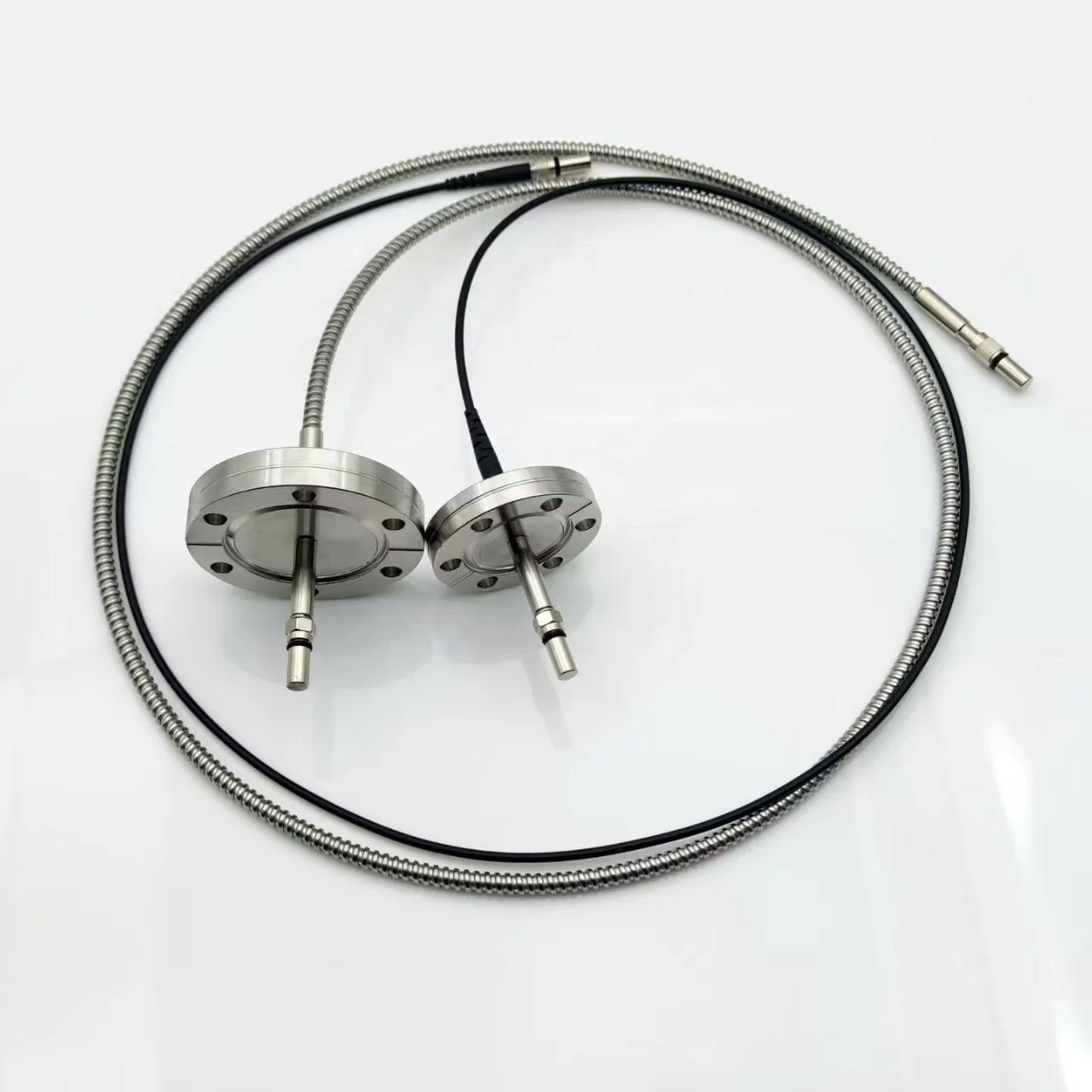 VFT Fiber Optic Vacuum Feedthrough Flange SM/MM/PM Optical Fiber Vacuum Flange (Model SURS
