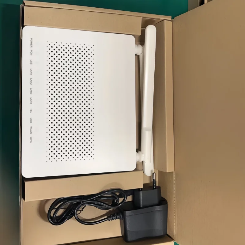 100% New OEM FTTH HG8546M Dual-Band GPON Xpon 4GE+2POTS+2USB 5dbi Dual-Band ONU English Firmware Modem Router 1-Year Warranty-boxintelecom