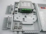 good quality factory price PC ABS 16 Port FAT FBD ANATEL CTO ftth plc splitter box fiber t