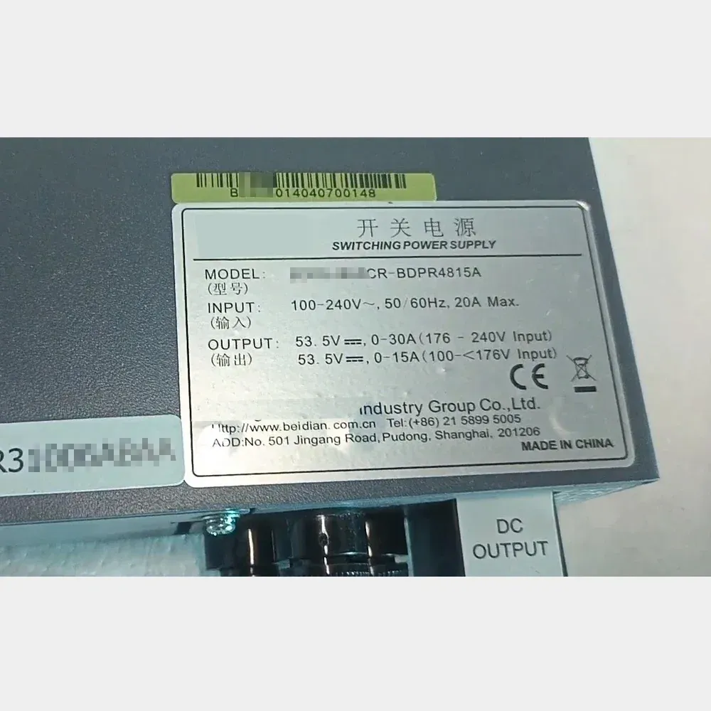 BDPE4860CR BDPR4815A Power Converter 110V V 220V AC DC Power Rectifier 3JR31006AB Rectifier System-boxintelecom