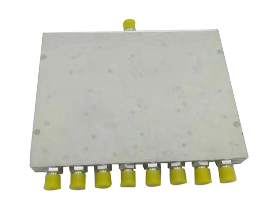 RF Passive Components 8Way Wilkinson Power Divider with 0.6-6GHz SMA-F