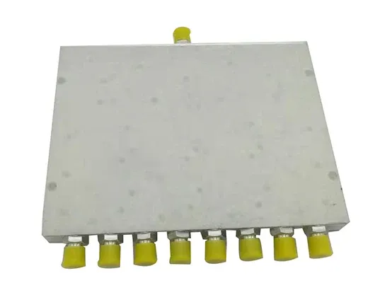 RF Passive Components 8Way Wilkinson Power Divider with 0.6-6GHz SMA-F